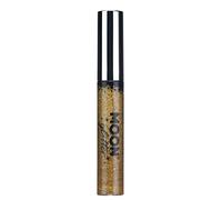 Moon Glitter - Delineador Holográfico con Brillantina - 10ml - Para cautivar con los mejores estilos de ojos metálicos - Dorado