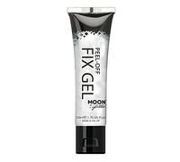 Moon Glitter - Gel fijador de purpurina de 50 ml, base adherente para purpurina para el cuerpo y la cara. Apta para todo tipo de purpurinas, finas, gruesas, holográfica, iridiscentes y biológicas.