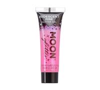 Moon Glitter - Gel mit schillerndem feinem Glitter - 12ml - Rosa - Pintura Facial Brillante
