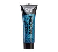 Moon Glitter - Gel para el cabello holográfico con brillantina - 20ml - Azul