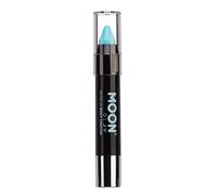 Moon Glow Crayón corporal en barra de pintura UV neón para rostro y cuerpo Azul pastel