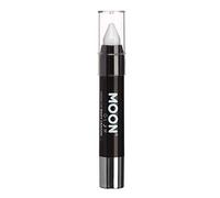 Moon Glow Crayón corporal en barra de pintura UV neón para rostro y cuerpo Blanco 3.5g