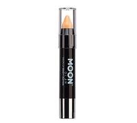 Moon Glow Crayón corporal en barra de pintura UV neón para rostro y cuerpo Naranja pastel 3.2g