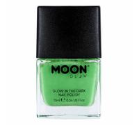 Moon Glow Esmalte de uñas que brilla en la oscuridad - 14ml - Esmalte de uñas fosforescente Verde