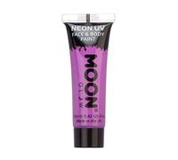 Moon Glow - Pintura corporal y facial intensa de neón UV - Intenso Púrpura 12 ml