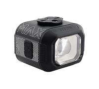 Moon Ilumina la Forma en Que conduces en Titan MAX Black 1700 lúmenes luz Delantera para Bicicleta con Control Remoto inalámbrico, IPX7, Tiempo de Funcionamiento máximo 140 Horas