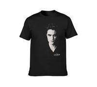 Moon Juniors Edward Twilight Saga Character T-Shirt Black Mens tee Unisex Shirt S