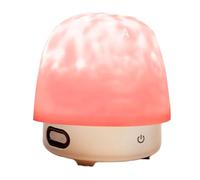 Moon Lamp - Lámpara LED de noche con luz LED Lightlite LAMPLITE | Proyector teledirigido con altavoces inalámbricos, decoración interior para estantería, mesa, oficina, cumpleaños, Navidad, dormitorio