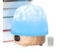 Moon Lamp, LED Table Lamp with Built-In Speaker, 4.33x4.92 inches Heavy Duty Ambient Nightlight for Nursery, Bedroom, Living Room, Dorm, Camping, Travel, Party and Birthday Gift