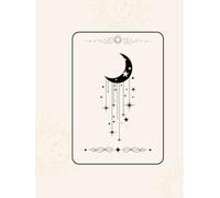 MOON: Neutral Witchy Aesthetic Decorative Book for Altar Decor, Lunar Magic, Spiritual Home Styling & Mystical Gift Ideas (Pretty Books - Witchy Style)