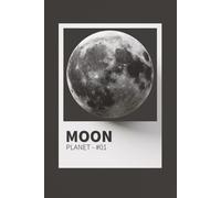 Moon Notebook - Planet #01: Celestial Dot Grid Journal | 100 Pages | 6x9 inches | Matte Softcover