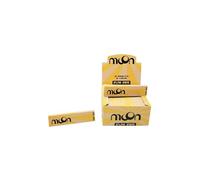 MOON Papel de Fumar Marrón sin Blanquear King Size Slim Papel de Liar para Cigarrillos Caja de 50 librillos de 32 hojas - 1600 hojas (110 x 44 mm)