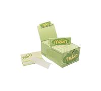 MOON Papel de Fumar, Mediano,1 1/4 Papel de Liar para Cigarrillo, Caja de 50 librillos de 40 hojas - (77 x 44 mm)