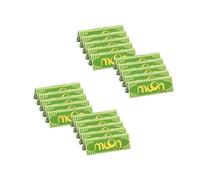 MOON Papel de liar clásico de madera para cigarrillos Papel de fumar de tabaco 1 1/4 (77 mm), 20 libritos. papel de lino
