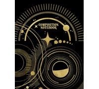 Moon Phase Composition Notebook | Astronomy Design | 120 lined pages: College ruled | Perfect for lunar studies, journaling, and creative writing