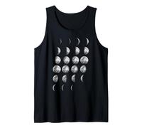 Moon Phases Graphic - Lunar Cycle Design, Astronomy Gift Camiseta sin Mangas