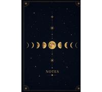 Moon Phases Notebook: Aesthetic Celestial Journal for Writing, Notes & Daily Ideas | Minimalist Starry Design for School, Work, and Personal Use
