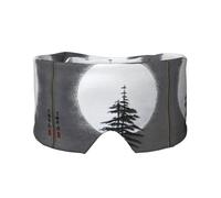 Moon Pine Tree - Antifaz ajustable para dormir y orejeras, diadema unisex para dormir de lado (26.8 x 4.3 pulgadas), cubierta cómoda para viajes en interiores y exteriores, para yoga