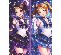 Moon Princess Superheroes Kawaii Anime Character Notebook: 200 Paged College Ruled Superhero Notebook, 8.5 x 11