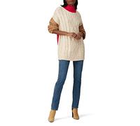 MOON RIVER Rent The Runway - Cuello alto de gran tamaño con bloques de color, Multi colorido, M