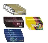 MOON Rolling Paper Slow Burning ultra-thin 1 1/4 40 hojas/32 hojas 850 hojas cada una 4 estilos Supreme