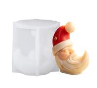 Moon Santa Silicone Mold 3D Santa Claus Moon Decor Chocolate Molds