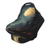 Moon Stars and Planets - Funda versátil para silla de paseo con estampado completo, especialmente diseñada para tu bebé