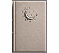 Moon & Stars Dream Journal: Sleep Dream Diary, SILVER Color