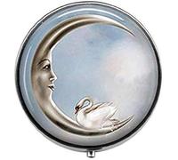 Moon Swan Jewelry Art Pastillero Caja de dulces