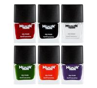Moon Terror Esmalte de uñas para Halloween | Maquillaje SFX, Maquillaje de efectos especiales, Esmalte de uñas Juego de 6 10 ml (Paquete de 6)