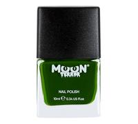 Moon Terror Esmalte de uñas para Halloween | Maquillaje SFX, Maquillaje de efectos especiales, Esmalte de uñas Zombi verde 10 ml (Paquete de 1)