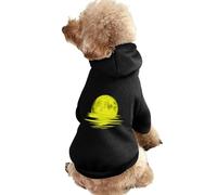 Moon Winter Dog Sudadera con Capucha Sudaderas Ropa cálida para Perros pequeños Chihuahua Abrigo Ropa Cachorro Gato Custume M