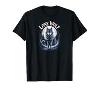 Moon Wolf Wildlife Moonlight Camiseta