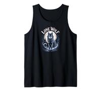 Moon Wolf Wildlife Moonlight Camiseta sin Mangas