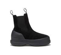 Moonboot - Botas y botines mujer - Moon Boot Luna Chelsea Suede Black de Cuero - Talla 38 - Negro Negro 38