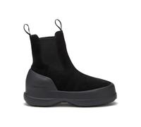 Moonboot - Botas y botines mujer - Moon Boot Luna Chelsea Suede Black para Mujer de Cuero - Talla 39 - Negro Negro 39