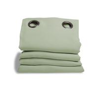 Moondream Cortina Anti-Ruido, Aislación 3 en 1 Acústica/Térmica/Opaca, Tecnología Patentada, Oeko-Tex®, Verde - Almendra, 140 x 260 (An. x Al.) cm cm, Ollaos (1 Cortina)