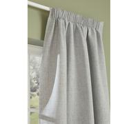 Moondream DecibelControl™ 3en1 Cortina Antirruido y Acústico | Térmico Invierno+Verano | 100% Opaca | Tecnología patentada | Fabricada en UE | Trabilla Fruncida | Gris MC733 | 130An x 260Al cm