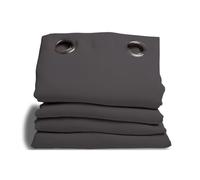 Moondream HM6902047 - Cortina Opaca acústico/térmica de algodón, 145 x 260 cm, algodón, metálico, 260x145 cm