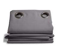 Moondream ThermActiv® 2en1 Invierno+Verano Cortina Térmica | Aislante Anti-Calor y Anti-Frío | Opaca | Tecnología Patentada Ollaos | Gris MC09 | 140An x 180Al cm