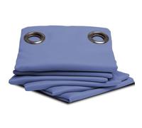 Moondream ThermActiv® 2en1 Invierno+Verano Cortina Térmica | Aislante Anti-Calor y Anti-Frío | Opaca | Tecnología Patentada Ollaos | Azul MC666 | 140An x 260Al cm