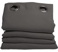 MOONDREAN Cortina acústica ollaos gris MC732 140x260