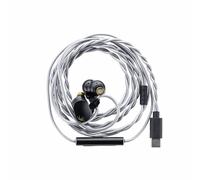 MOONDROP CHU II DSP Auriculares de alto rendimiento Dynamic Driver USB-C in-Ear Monitors Tipo-C con micrófono Earphone