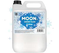MoonFX M04168 - Líquido de nieve profesional de 5 l - Líquido de nieve profesional que produce copos de nieve a base de espuma blanca esponjosa
