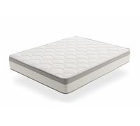 Moonia - Colchón de Muelles Ensacados 150X190CM - Cama de Matrimonio - Colchón Viscoelástico - Colchón de Alta Durabilidad - Colchón Antiacaros - Grosor +/- 22 cm - Modelo Spring MAX