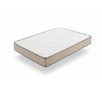Moonia - Colchón Viscosoft 140X200CM - Cama de Matrimonio - Colchones de Alta Durabilidad - Colchón Antiácaros - Modelo Bamboo Eco Fresh