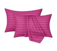 Moonlight Bedding Juego de 2 fundas de almohada de lujo de 50 x 75 cm, de microfibra cepillada, calidad de hotel, súper suave y transpirable