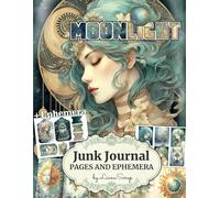 Moonlight by LianaScrap: Junk Journal Pages and Ephemera