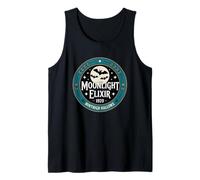 Moonlight Elixir Minthigh Hallowe 1920 Murciélagos Camiseta sin Mangas