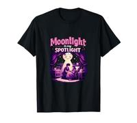 Moonlight Is My Spotlight: diseño de Turno de Noche para Enfermeras Camiseta